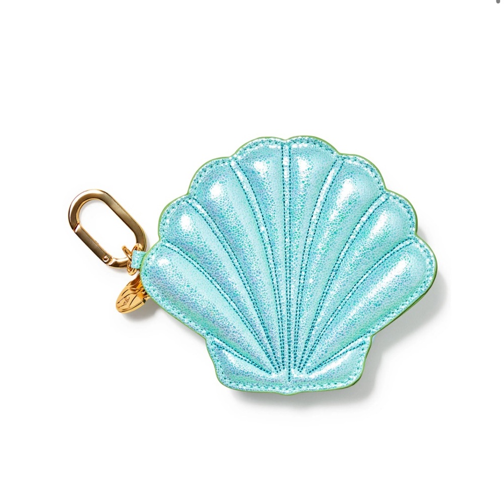 Bath & Body Works Ariel Coin Purse Scallop Shell Design